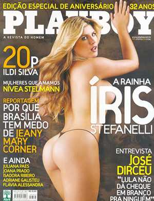 Iris Stefanelli Nua Playboy