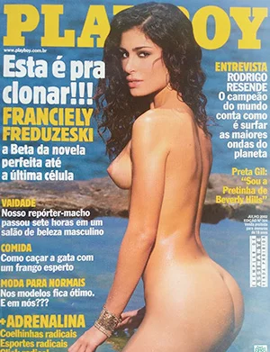 Franciely Freduzeski Nua Playboy