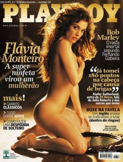 Flávia Monteiro pelada na Playboy (Atriz Nua Gostosa Demais)