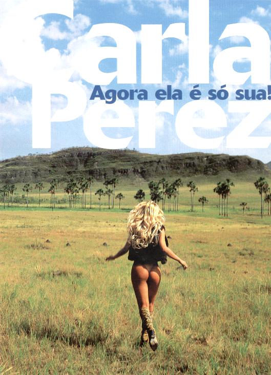 Carla Perez Pelada na Playboy 2000