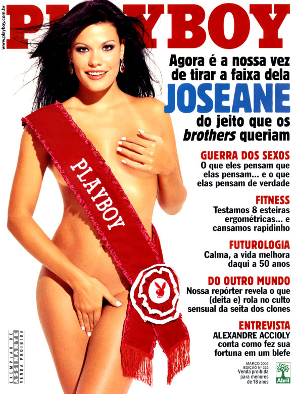 Joseane Oliveira ex-BBB pelada na Playboy