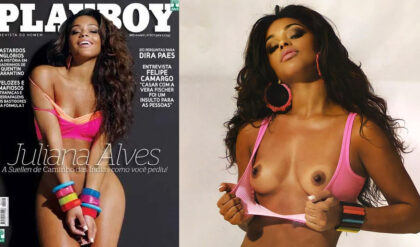 Atriz Juliana Alves pelada na Playboy