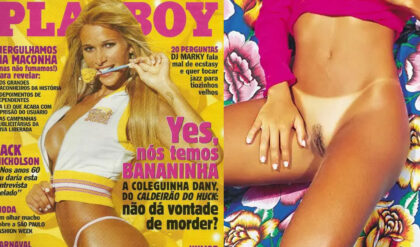 Dany Bananinha pelada na Playboy