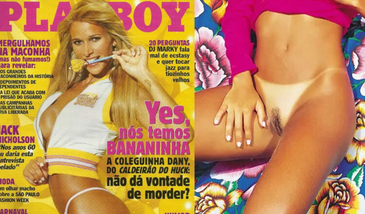 Dany Bananinha pelada na Playboy