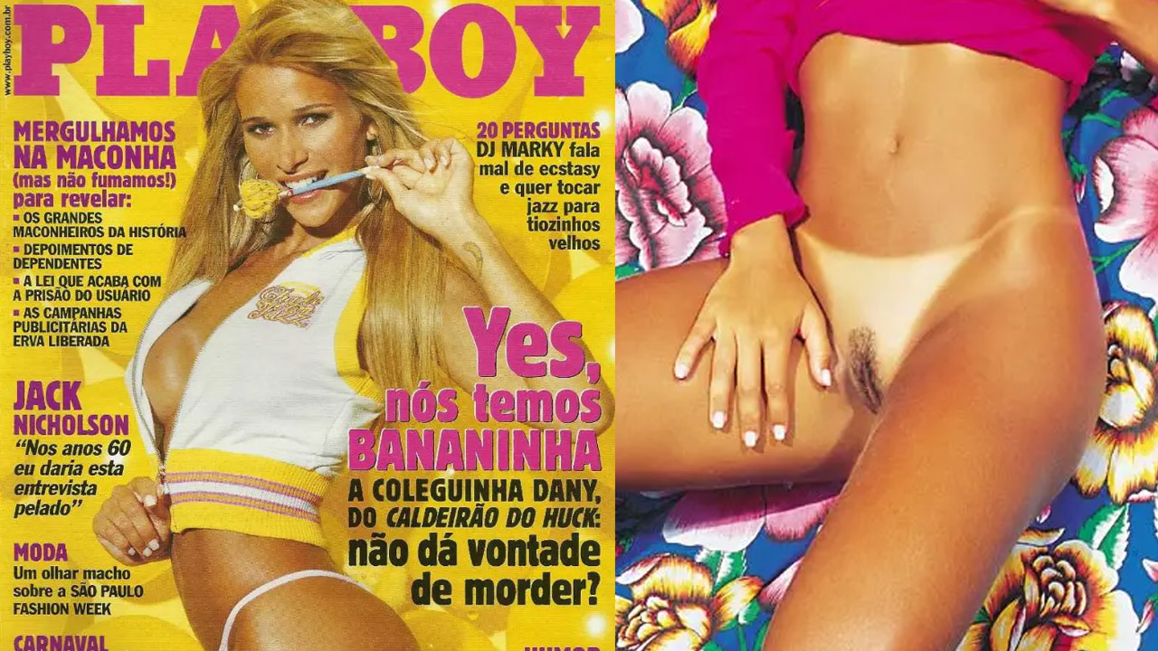 Dany Bananinha pelada na Playboy