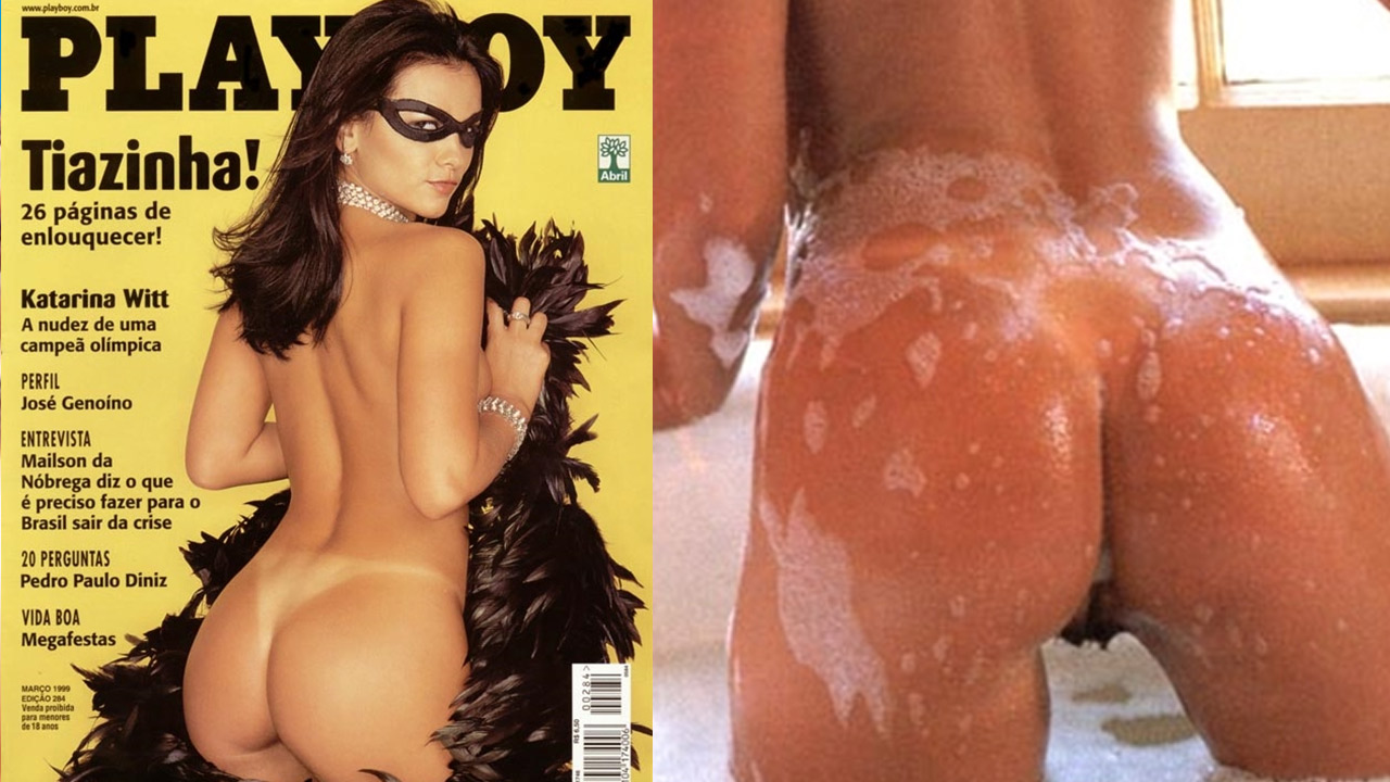 Tiazinha Pelada na Playboy (1999): Todas as Fotos Aqui Tiazinha pelada na Playboy 1999
