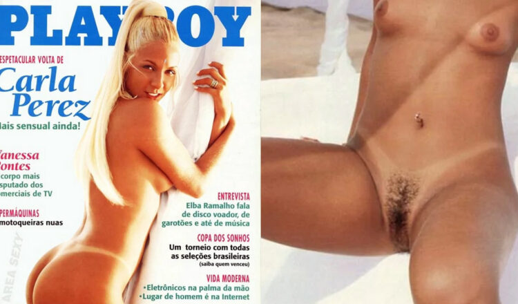 Carla Perez Nua na Playboy 1999