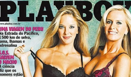 Ticiane e Helô Pinheiro Nuas na Playboy