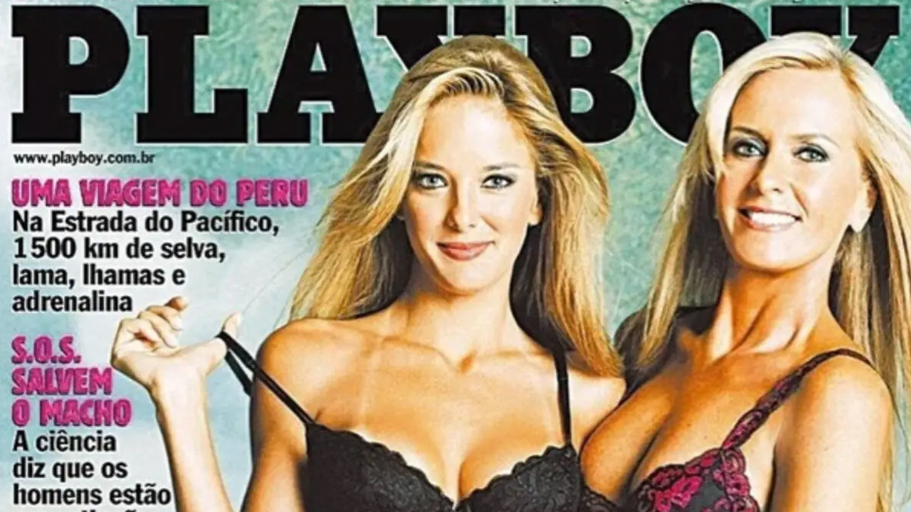 Ticiane e Helô Pinheiro Nuas na Playboy (Mãe e Filha) Ticiane e Helô Pinheiro Nuas na Playboy