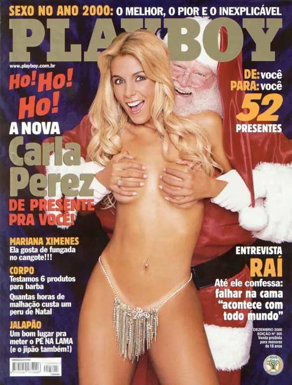 Carla Perez pelada na Playboy