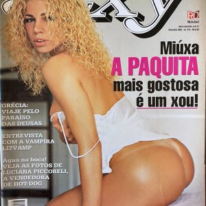 Cátia Paganote pelada na Sexy 2002 - ex-Paquita Miúxa nua