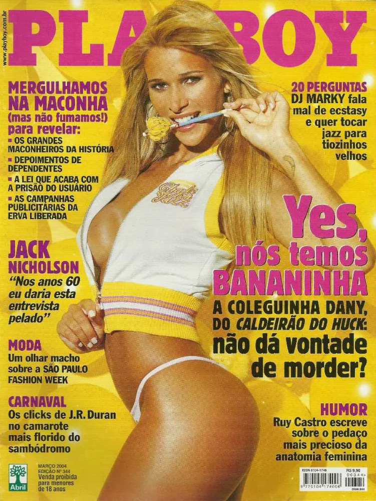 Dany Bananinha pelada na Playboy