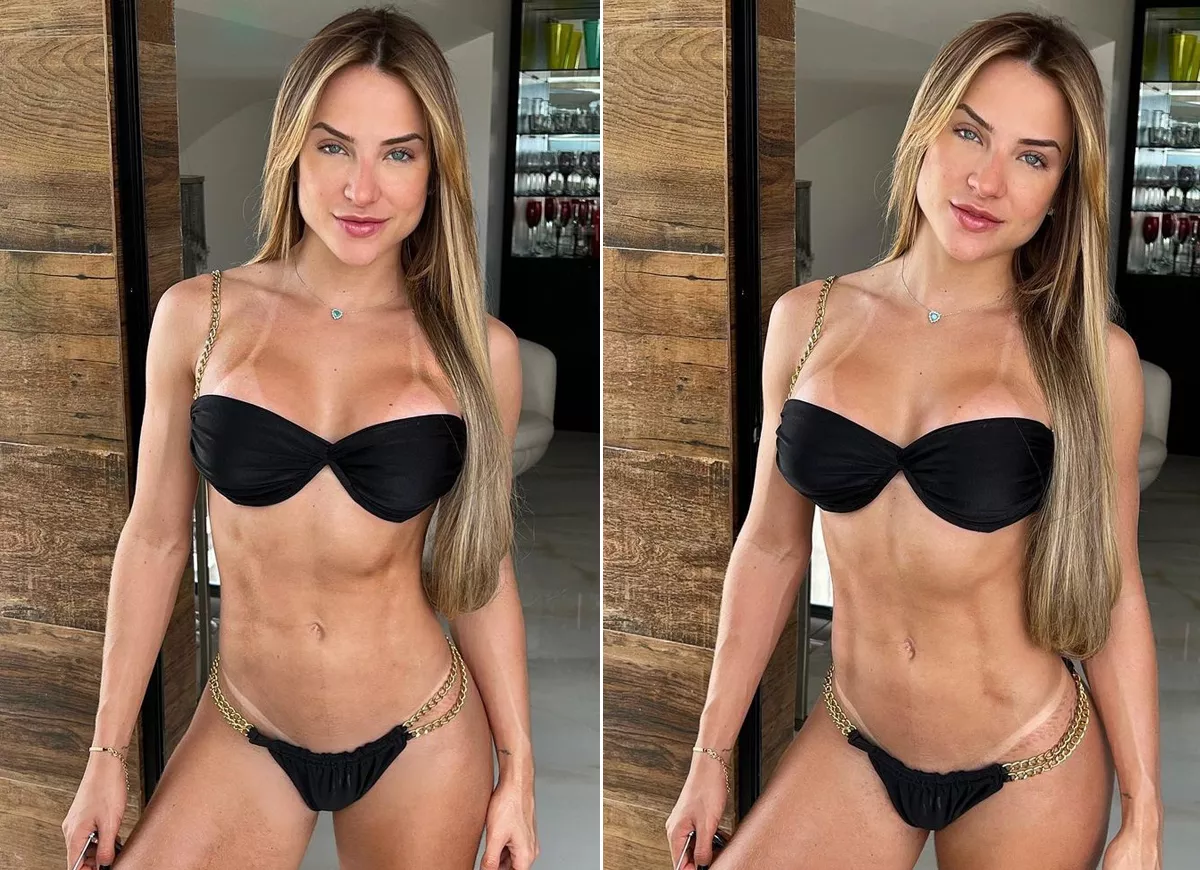 Gabi Martins de Biquíni na praia - Foto Sensual 