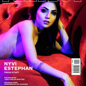 Nivy Estephan pelada na Playboy