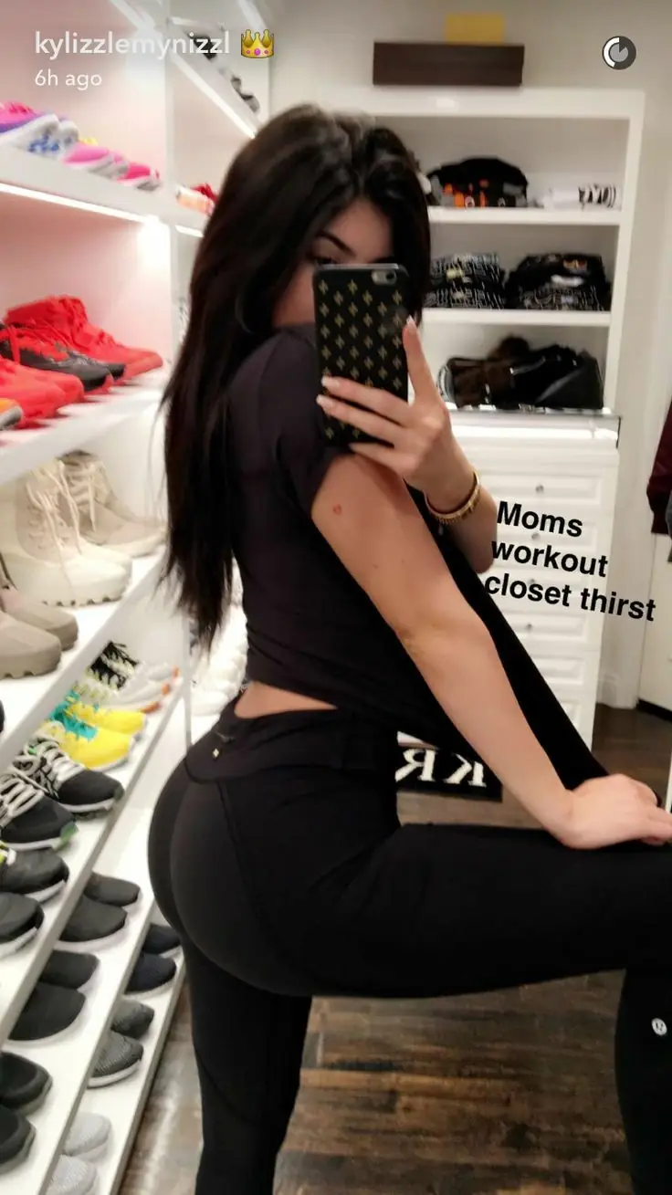 Foto sensual de Kylie Jenner