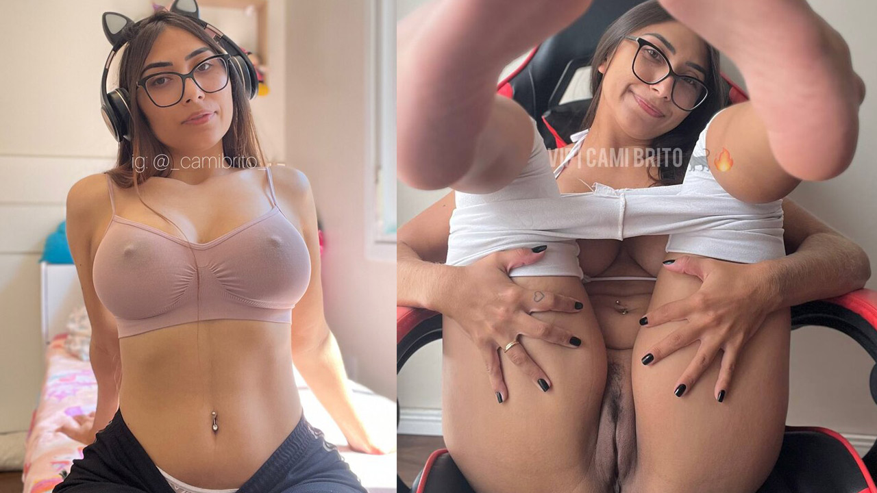 Cami Brito nua Only Fans - Gostosinha do Tiktok Peituda peladinha