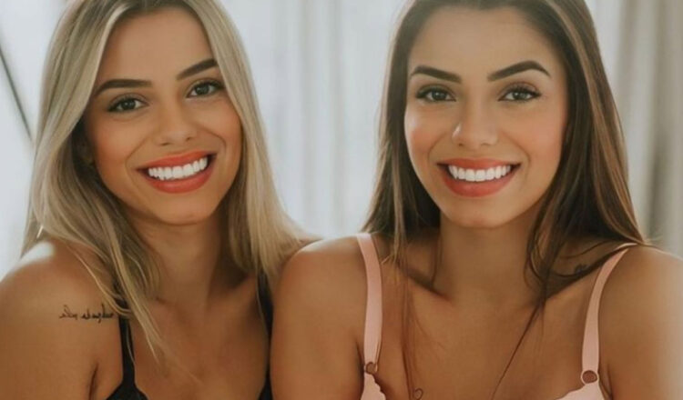 Key Alves e sua irmã Gêmea Peladas Key Alves e sua irmã gêmea pelada