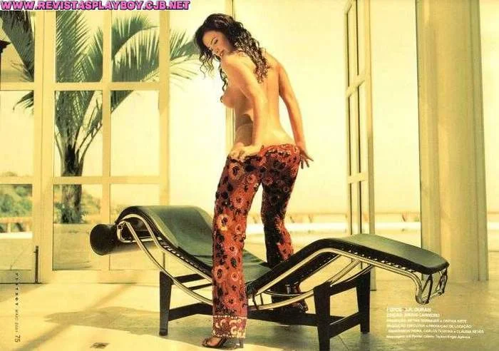 Luma de Oliveira nua na Playboy 2001