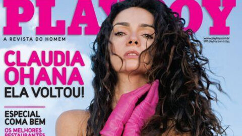 Cláudia Ohana nua na Playboy 2008