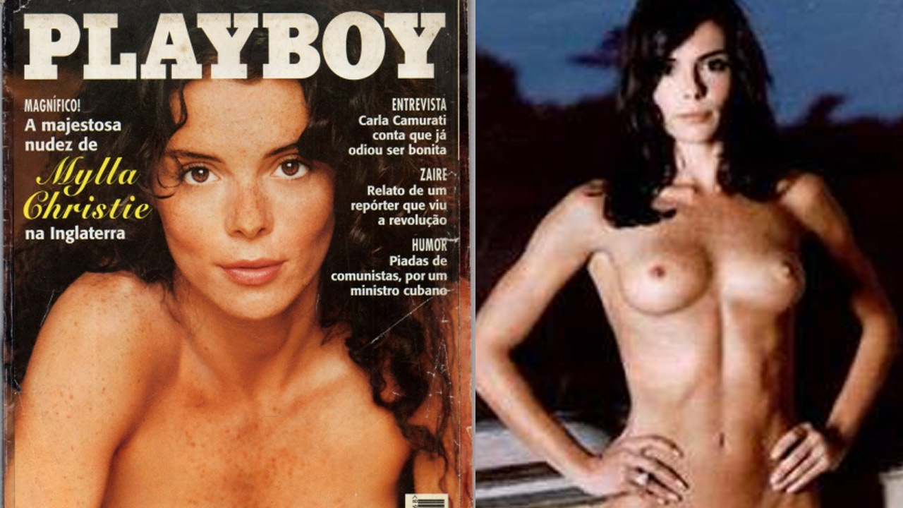 Atriz Mylla Christie Nua na Playboy Mylla Christie