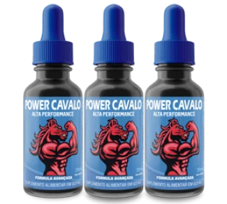3 Frascos - Power Cavalo Gotas